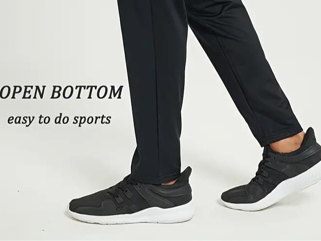 Men's 2 Pack Sweatpants with Zipper Pockets Jogging Pants suit Tapered Athletic Pants for Men Running,Workout,Lounge