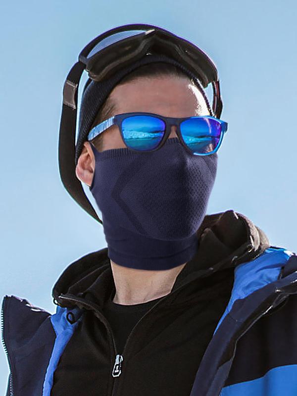 Sports Mask, Warm Windproof Cycling Face Cover, Breathable Sun Protection Reusable Face Covering Masks, Hiking Camping Running Skiing Neck Face Covering Masks for Men & Women