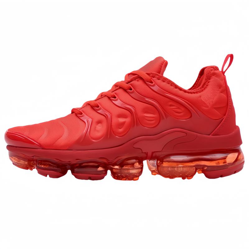 Explosion Air VaporMax plus Full Length Air Sole Shock Absorption Rebound Running Shoes Non-Slip Wear-Resistant Comfortable  Fabric Sports Sneaker