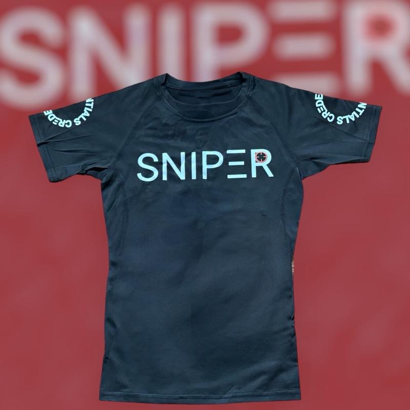 Authentic CRE “SNIPER” Compression Shirt sports clothing compression tee baggy compression shirt