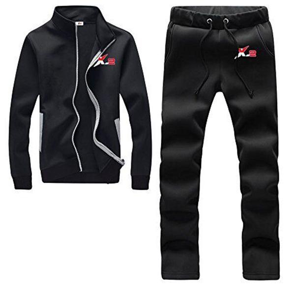 SKYLINEWEARS Mens Tracksuit Jogging Running Gym Sweatsuit