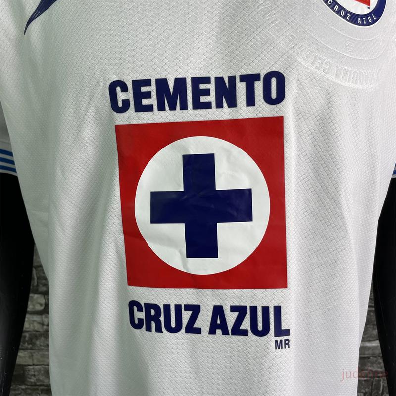 24 25 Cruz Azul away jersey Thai soccer jersey training jersey sports casual