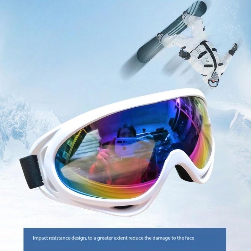 Ski Goggles, Windproof Motorcycle Goggles, Mountain Bike Riding Goggles, Sports & Outdoor Accessories for Men & Women