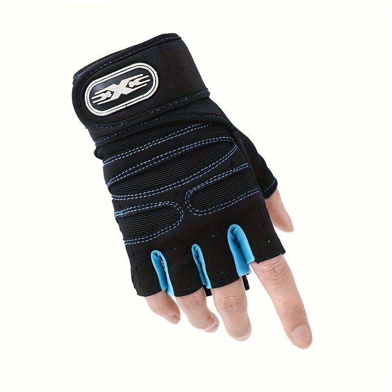 2pcs Half Finger Gym Fitness Gloves, Cycling Sport Gloves For Men & Women, Weight Lifting Gloves, Workout Equipments