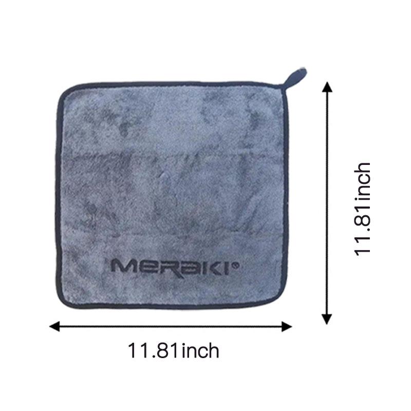 3Pcs Compact  Fishing Towel with Hanging Buckle - Moisture-wicking for Better Fishing Lure Handling Experience Box Eye