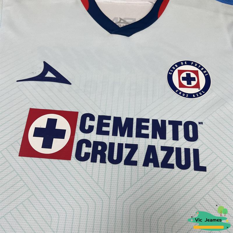 2023 2024 Cruz Azul Soccer Jerseys 23 24 CDSyC Mexico League VIEIRA LIRA RODRIGUEZ Home Away Third Football Shirts LIGA MX Camisetas De Futbol Kit  Home Jersey