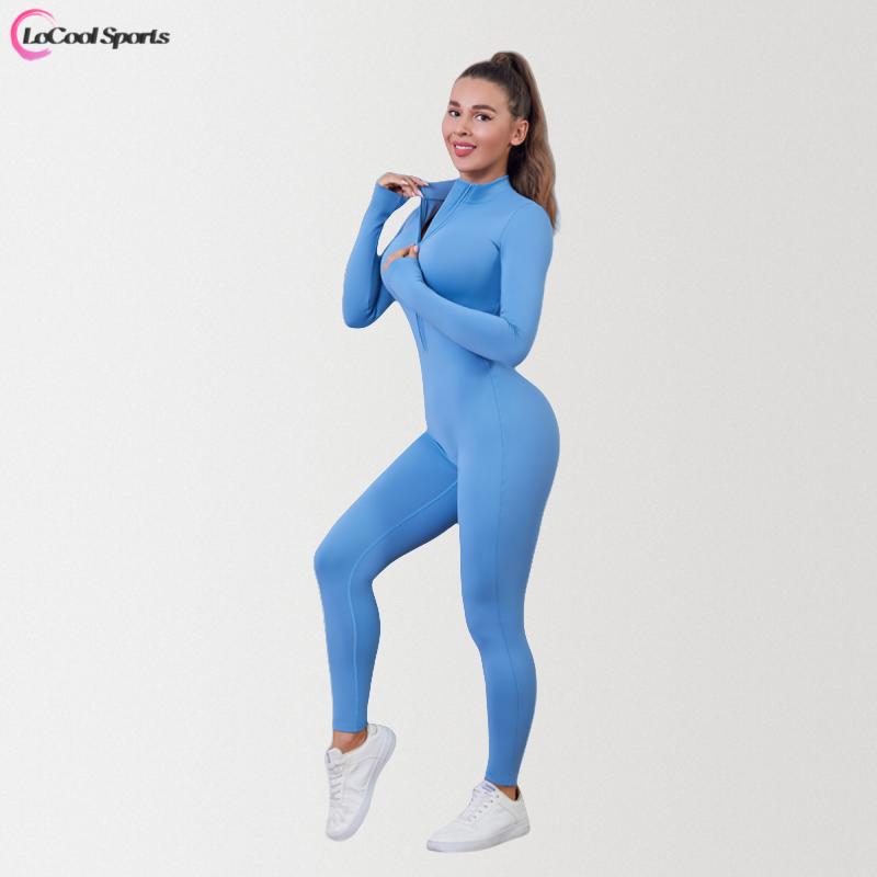 4-Piece Women's Fleece-Lined Full BodyShaper Jumpsuit-High ElasticityThermal Bodysuit for WarmthRetention ldealfor Winter Sports Skiing Cycling and Outdoor Activities