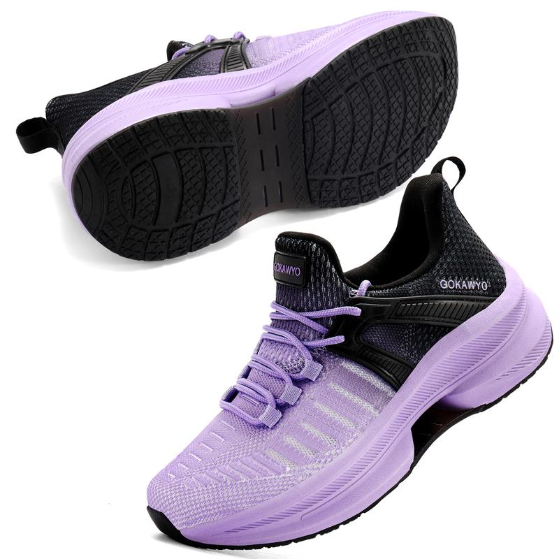 Womens Walking Shoes Slip On Breathable Mesh Running Shoes