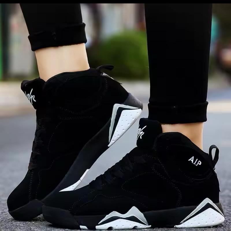 Large Size Autumn Hightop Sport Shoes Women Black Sneakers Woman Running Shoes Sports Sneakers Ladies Trainers Runniing E-1471 sam patterson water shoes