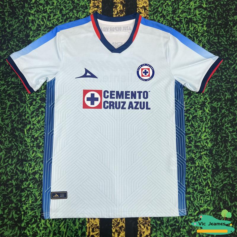 2023 2024 Cruz Azul Soccer Jerseys 23 24 CDSyC Mexico League VIEIRA LIRA RODRIGUEZ Home Away Third Football Shirts LIGA MX Camisetas De Futbol Kit  Home Jersey