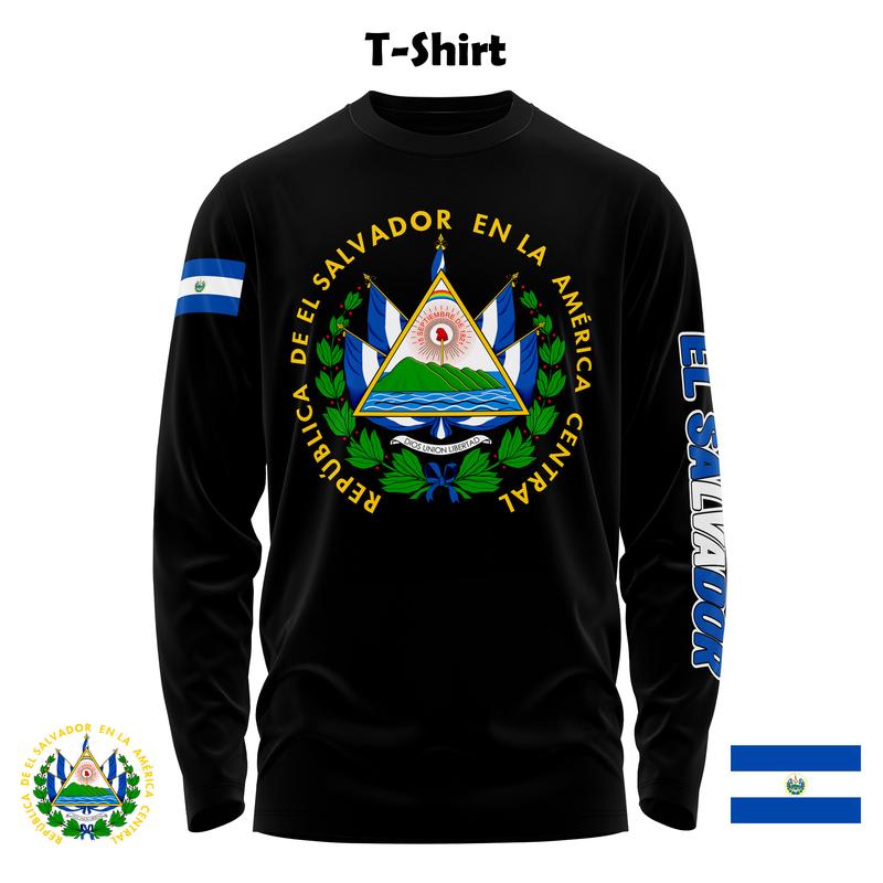 EL Salvador Long Sleeve T-shirt