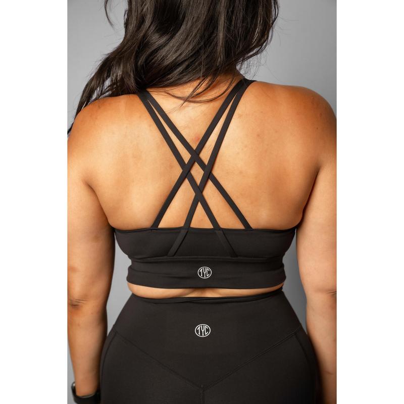 Effortless Endurance Sports bra - Black