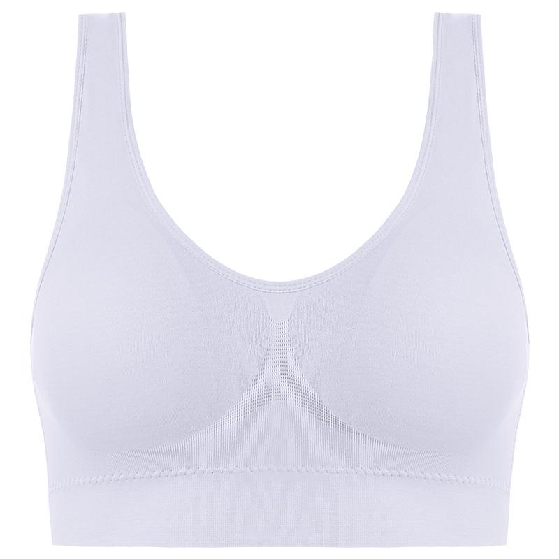 Wireless Sports Bra for Women with Back Support and Padding