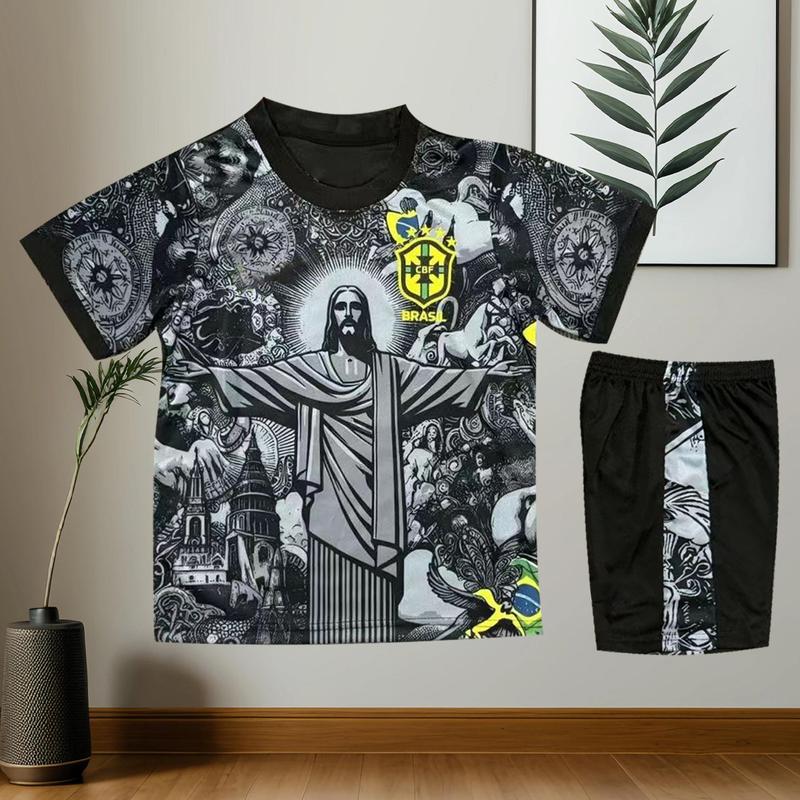 Soccer Jersey 24-25 Brazil Goddess Black #10 NEYMRR JR Kids Set Top Quality