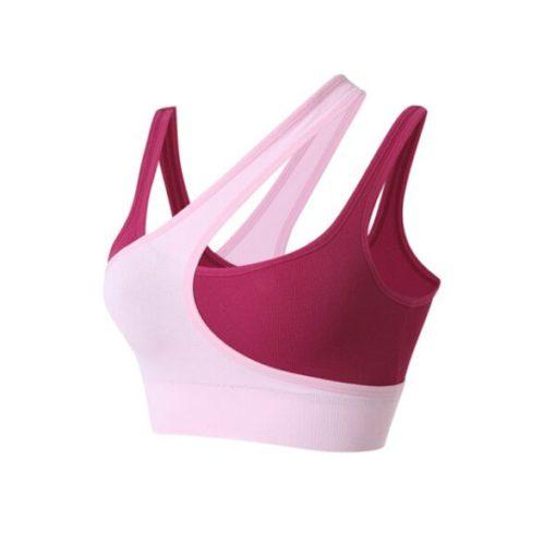 Women's Workout Sports Bras Fitness Backless Padded Define Sculpt Racerback Bra Yoga Crop Tank Top crop tank top sports bras