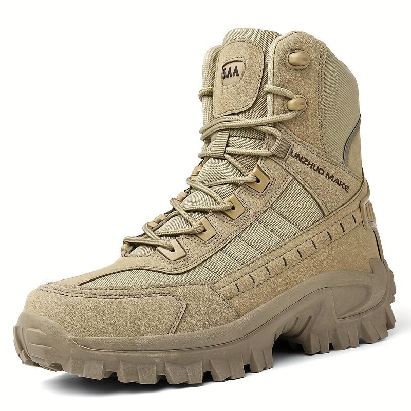 GUBENHOMME Men's All-Season Outdoor Hiking Boots - Non-slip And Durable With Zipper Closure For Outdoor Adventures