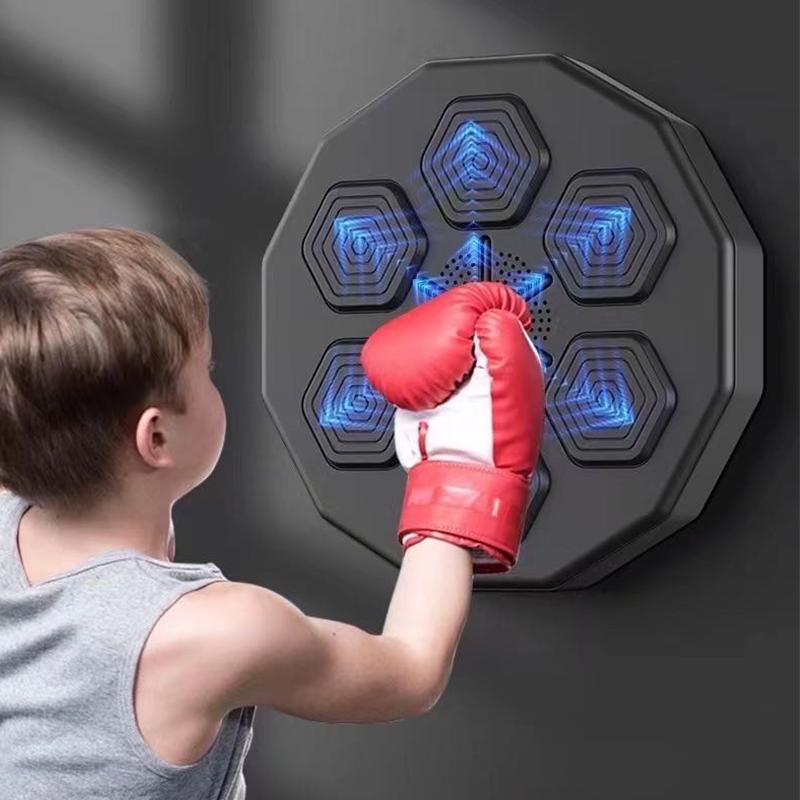 Boxing Reflex Wall Target, 1 Count Smart Bluetooth Music Boxing Wall Target, Boxing Training Equipment For Home Gym, Christmas Gift