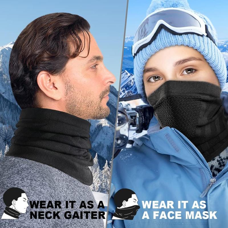 Winter Warmer Gaiter Windproof Mask Balaclava Bandana for Skiing and Snowboarding