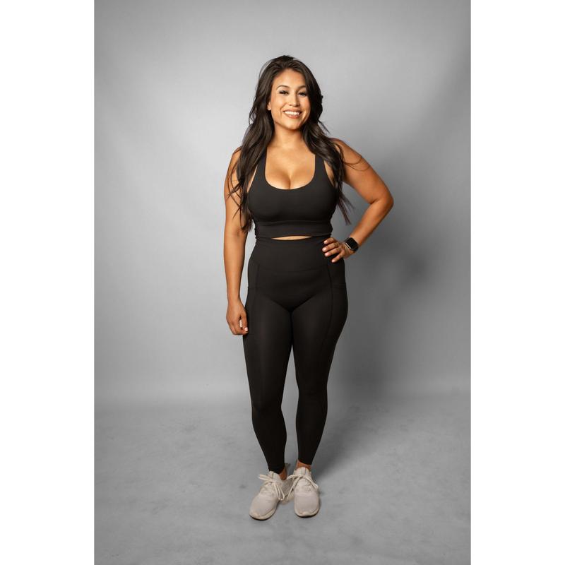 Effortless Endurance Sports bra - Black