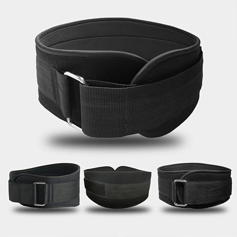 Weightlifting & Fitness Breathable Belt, 1 Count Pressurized Sports Support Belt with Adjustment Buckle, Durable Protective Belt for Men, Gym Accessories