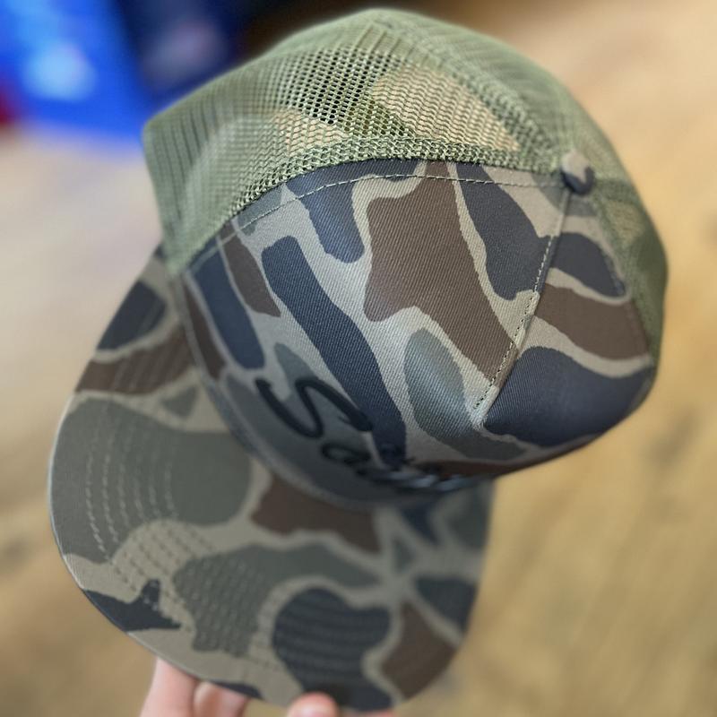 Old South Script Thicket Camo Trucker Hat