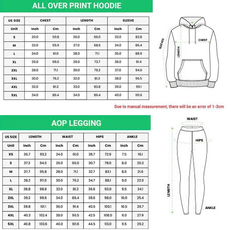 Premium Deer Hunting US Flag Pattern Personalized Hoodie & Leggings Set - Custom Outdoor Gear for Hunting Enthusiasts