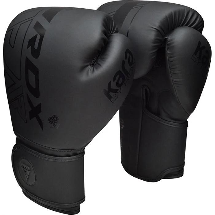 RDX Boxing Gloves Men Women, Pro Training Sparring, Maya Hide Leather Muay Thai MMA Kickboxing, Adult Heavy Punching Bag Gloves Mitts Focus Pad Workout, Ventilated Palm