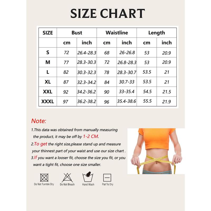 Sports Outdoor Sweat Vest Sauna Sweat Suit For Women Sauna Shirt Shape Wear Shapewear Waist Trainer Corset