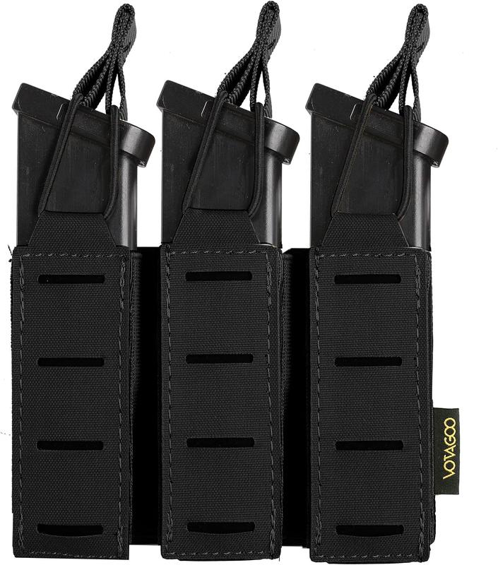 VOTAGOO Molle Mag Pouch Single Double Triple Tactical Magazine Holder