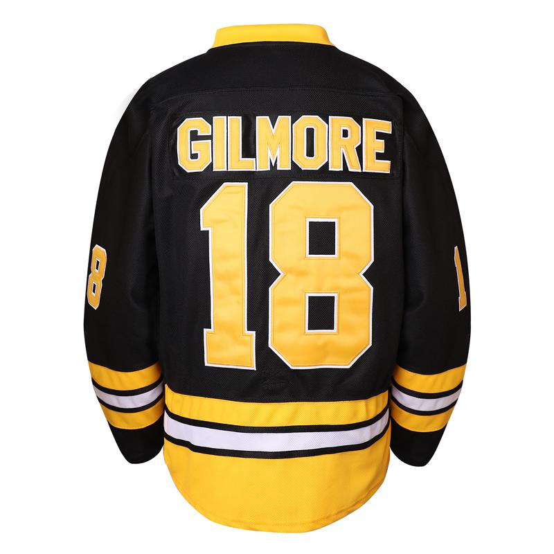 Happy Gilmore #18 Jersey Boston Adam Sandler 1996 Movie Ice Hockey Jersey Stitched S-XXXL, 90S Hip Hop Clothing for Party