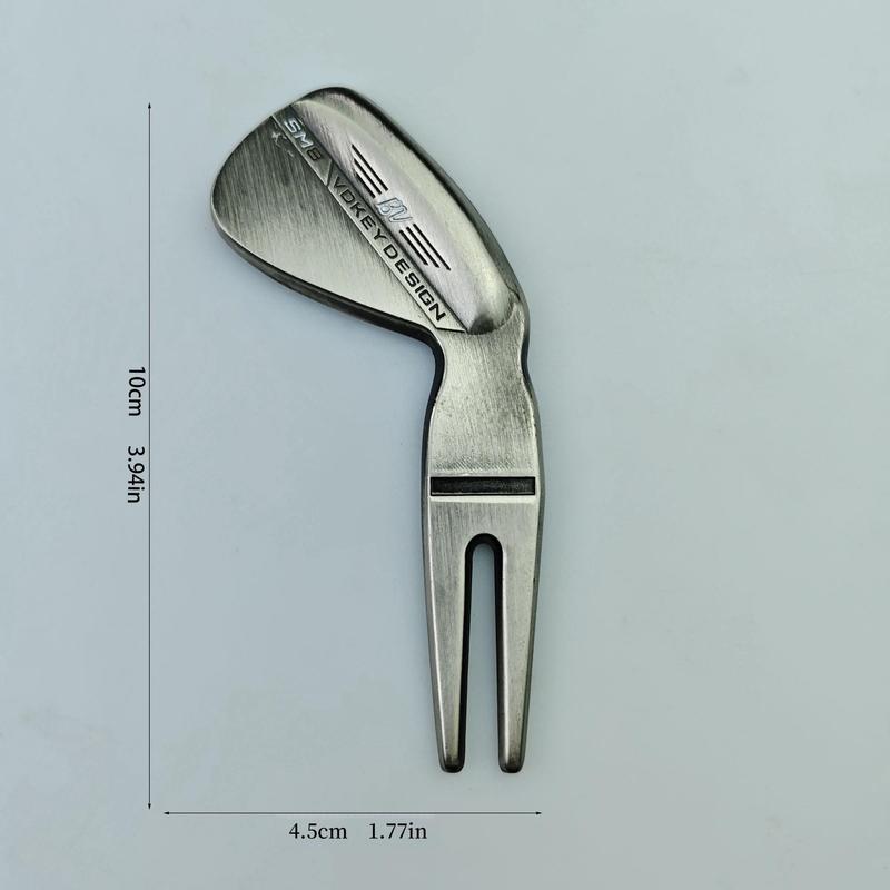 Golf Pitch Mark Tool, 2 Counts set Zinc Alloy Golf Pitch Mark Tool, Golf Accessories for Men, Suitable for Golf Enthusiasts, Golf Equipment, Christmas Gift