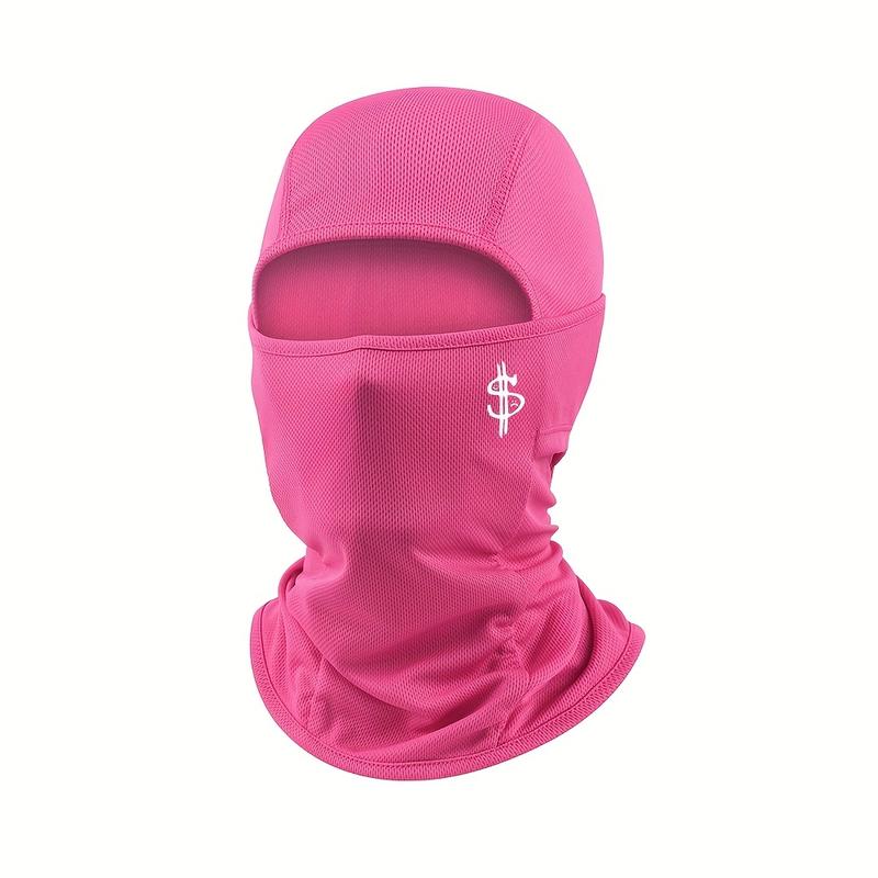 UV-Blocking Dollar Sign Balaclava Ski Mask - Full-Face Coverage for Extreme Winter Sports - Secure & Stylish Protection