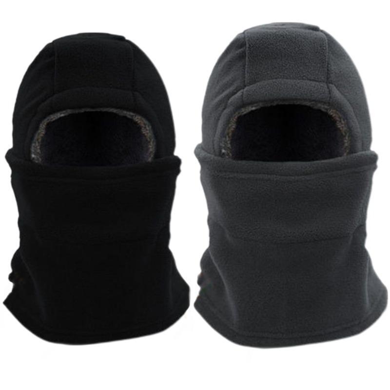 Three-in-One Winter Outdoor Warm Mask: Windproof Head Cover, Earmuffs, and Wool Thickened Warm Windproof Cold Protection Warm Windproof