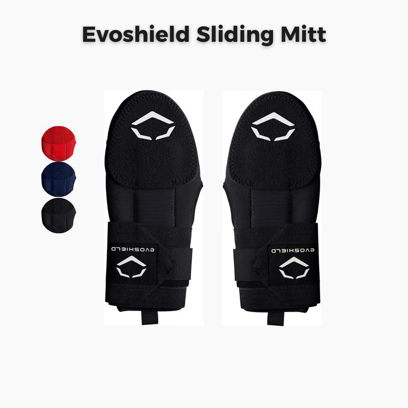 EvoShield Sliding Mitt Protective Hand Guard Baseball - Youth and Adult Sizes, All Season - Baseball & Softball Equipment