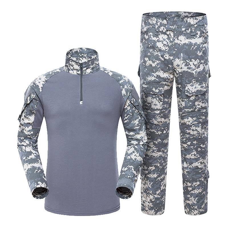 Tactical Suit Combat Gen3 Uniform Shirt Pants G2 Frog Clothing Suit Men's Long-Sleeved American Camouflage Outdoor Frog Training Wear Combat Clothes Wholesale Cross-Border Wholesale