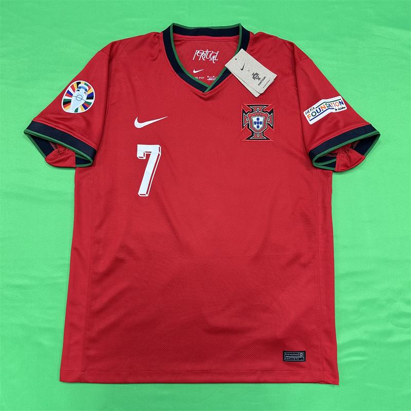 Nike 2022 FIFA World Cup Portugal home jersey No. 7 Cristiano Ronaldo Soccer jersey