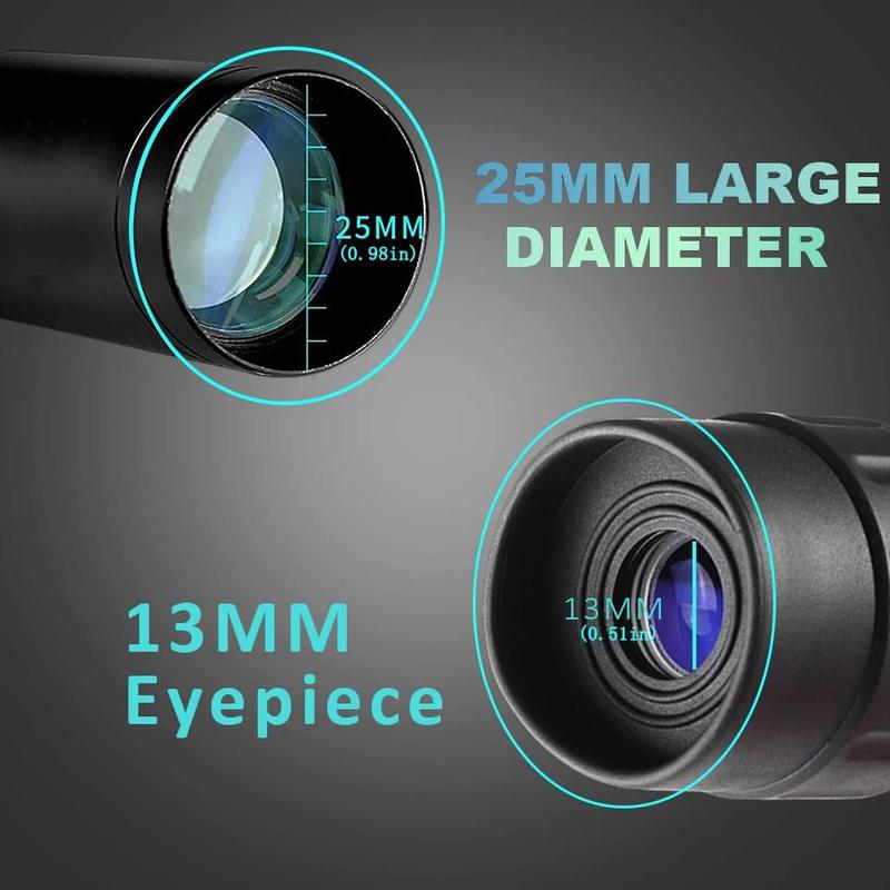 10-300x40 Monocular Scope, Professional HD Portable Zoom Monocular Telescope, Outdoor Hunting Powerful Telescope, Suitable for Outdoor Hunting Moon Viewing Adventure Hiking