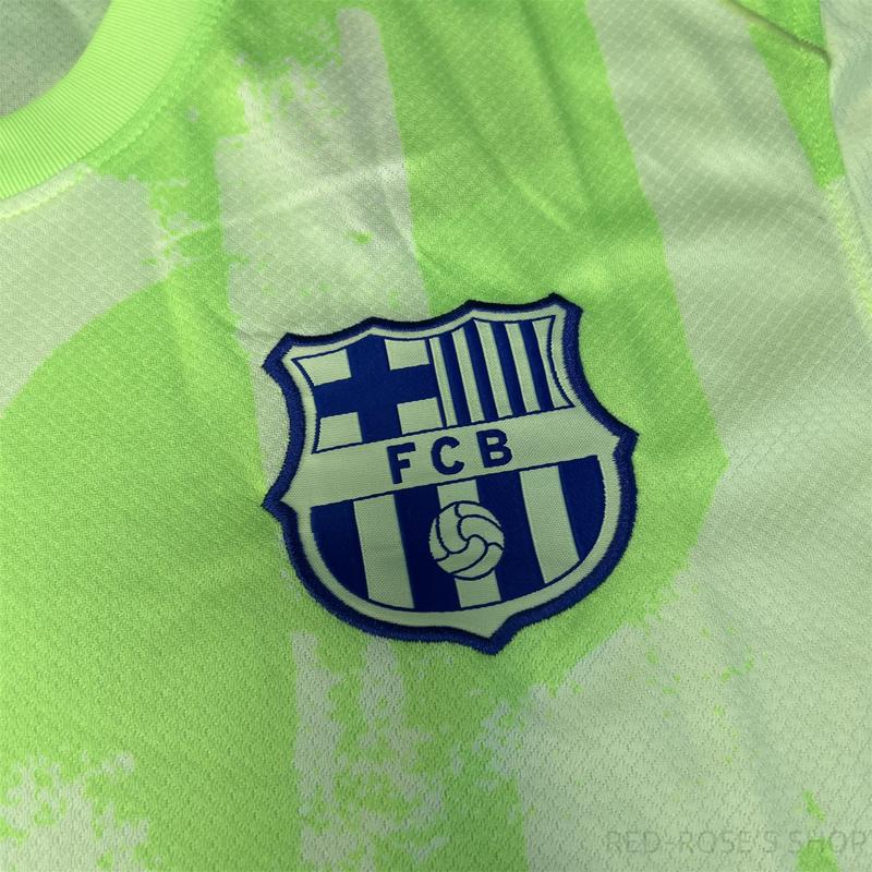 NIKE 2425 Barcelona Second Away Greener Soccer Jersey