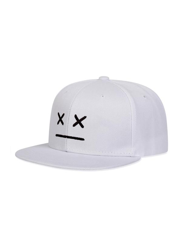 Cartoon Face Pattern Baseball Cap, Casual Outdoor Sports Hat for Men & Women, Adjustable Sun Protection Cap for Daily Wear