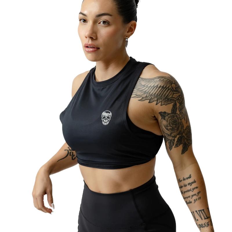 Gymreapers Performance Tank Top for Women - Breathable, 4-Way Stretch, Loose Fit with Contoured Seams