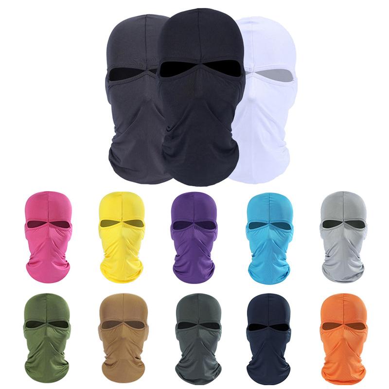 Balaclava Full Face Mask Thin Breathable Outdoor Sun UV Protection Neck Gaiter