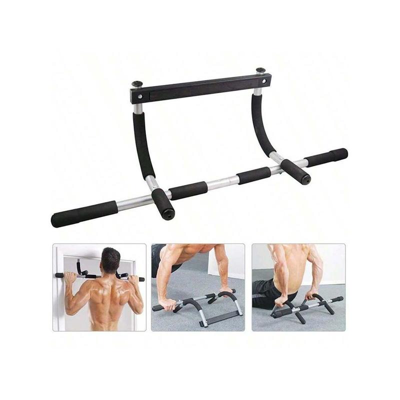 Pull-Up Push-Up Chin-Up Dip & Core Workout Bar Strength Training Upper Body Multi-Purpose Workout & Exercise Bar Fits Standard Interior Doorways