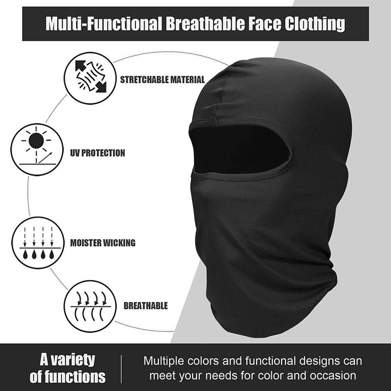 Balaclava Face Mask UV Protection for Men Women Ski Motorcycle Running Sun Hood