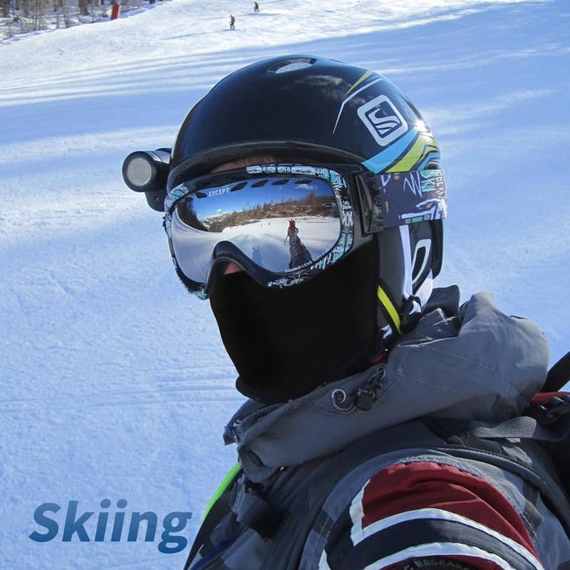 Ultimate Balaclava Mask for Motorcycle Riding & Skiing - Breathable, UV Protection, Perfect for Snowboarding Unisex Windproof Winter Scarf