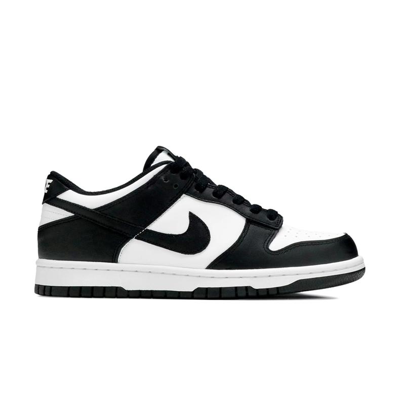 Pre-owned NIKE Dunk Low Retro White Black Panda 2021 (GS) CW1590 100