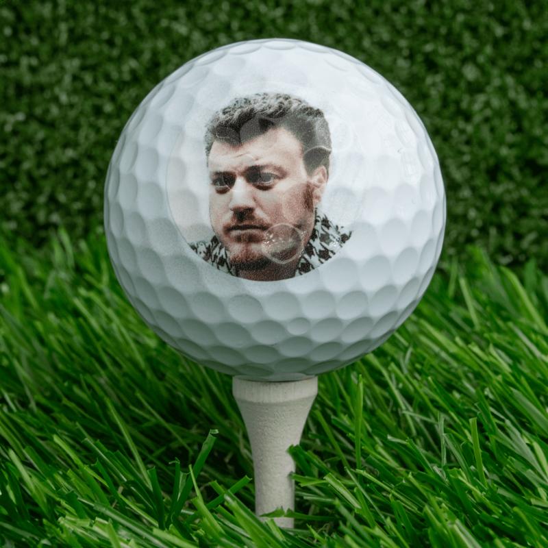 Custom Photo Golf Balls, Sleeve of 3 or One Dozen