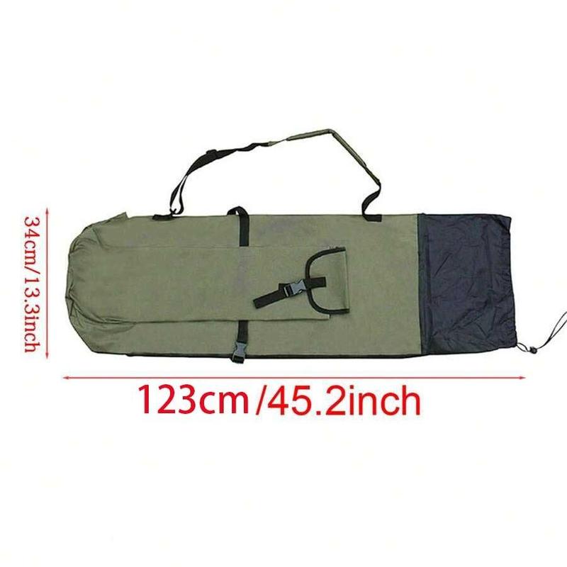 Foldable Fishing Rod Bag, Large Capacity Fishing Rod Storage Bag, Fishing Gear Bag, Outdoor Fishing Accessories