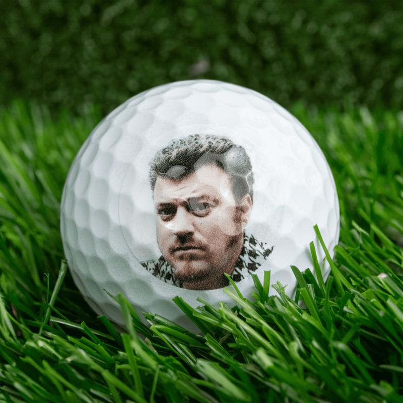 Custom Photo Golf Balls, Sleeve of 3 or One Dozen