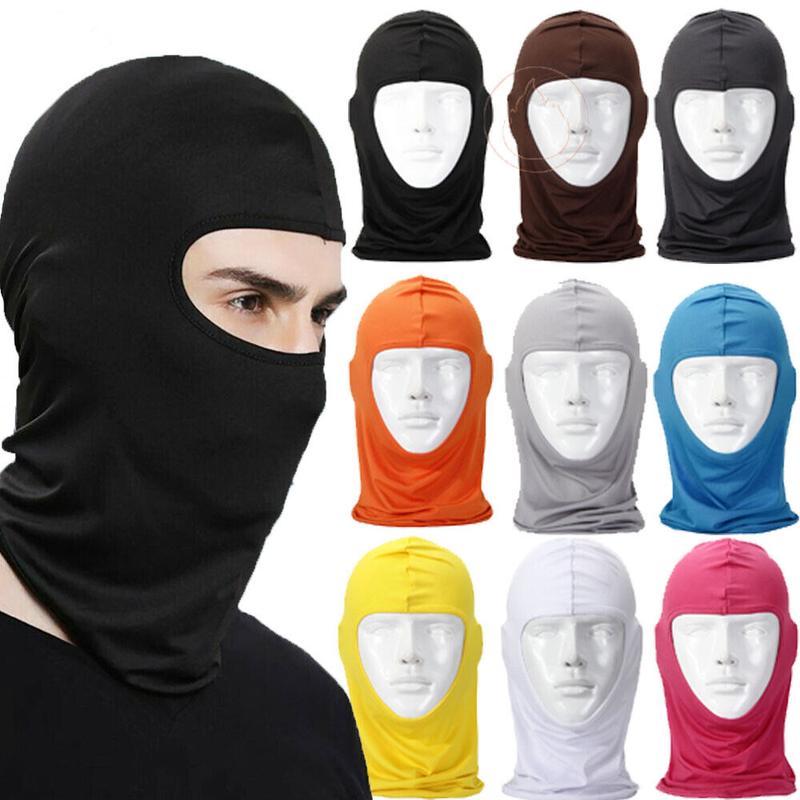 Tactical Balaclava Hood Mask Full Face Cover UV Protection Sheild for Men Women