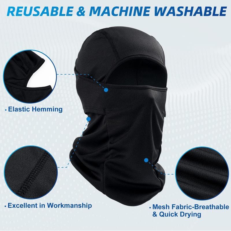 Balaclava Ski Face Mask UV Protection Dustproof Windproof Sun Hood for Men Women